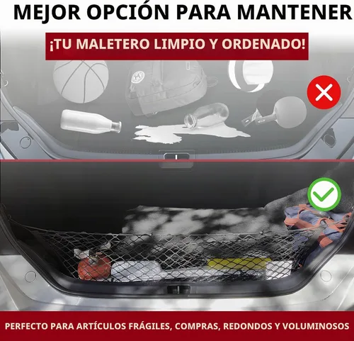 Vista 4 de Red de carga de malla para maletero estilo sobre para Toyota Camry 2012-2017, accesorios exteriores automotrices, organizadores de almacenamiento