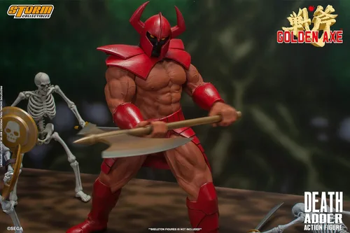 Vista 14 de Storm Collectibles - Hacha dorada - Muerte Adder, figura de acción 1/10