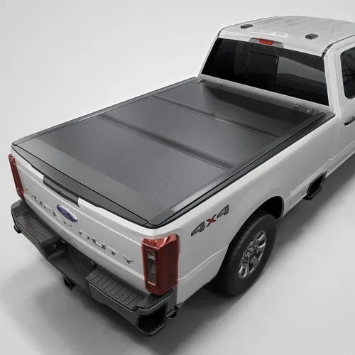 Vista 8 de Toptiny - Cubierta de cama de camioneta plegable de perfil bajo, se adapta a Ford F-150 2004-2014 de 5'5" de largo (66")