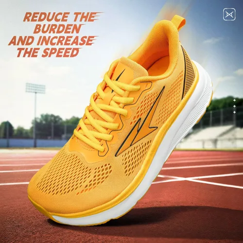 Vista 2 de Zapatos anchos para caminar para hombre, suela suave, antideslizante, cómodos, transpirables, atléticos, gimnasio, entrenamiento, deportes
