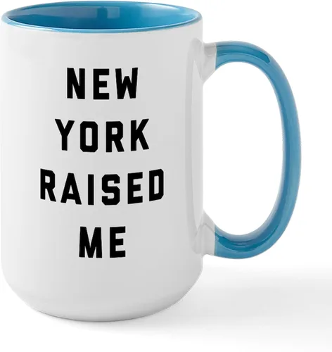 Vista 18 de CafePress New York Republic Tazas de cerámica de 15 oz (15.0 fl oz)