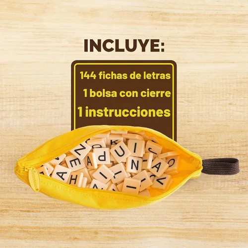 Vista 6 de Juego de palabras Bananagrams (idioma español no garantizado), Amarillo