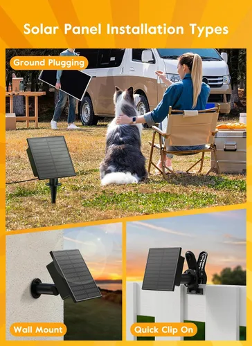 Vista 9 de Minetom Tira de luces solares de 34 pies para exteriores con control remoto, luces de patio con 10 bombillas LED inastillables y ganchos, enchufe