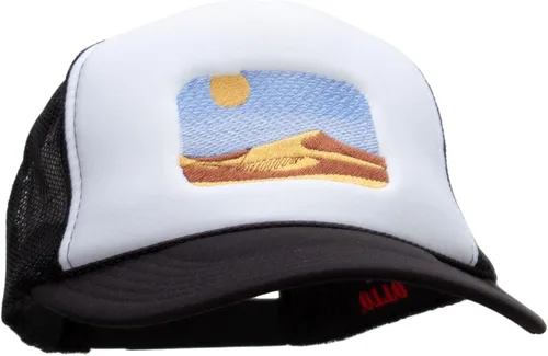 Vista 5 de e4Hats.com Sand Dune - Panel de espuma bordado de malla