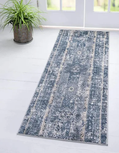 Vista 26 de Unique Loom Portland Collection - Alfombra de área (2 pies 2 pulgadas x 3 pies 1 pulgada, rectangular, marfil / gris)