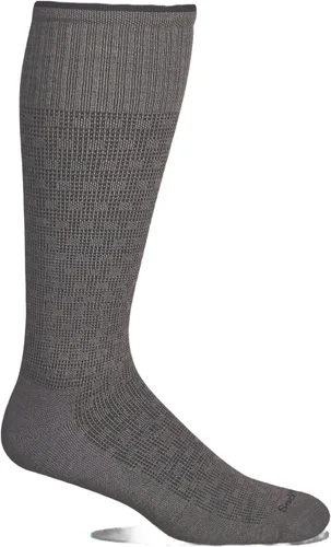 Vista 5 de Sockwell Calcetines de compresión graduados moderados Shadow Box para hombre Negro
