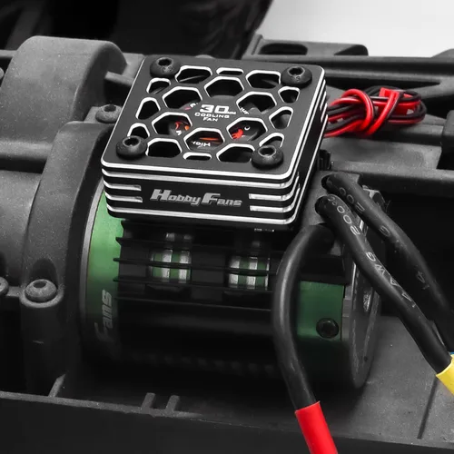 Vista 12 de Disipador de calor de motor RC con ventilador de enfriamiento de 5 V, apto para 540 550 3650 F540 3660 3670 Tamaño sin escobillas Motor Disipador
