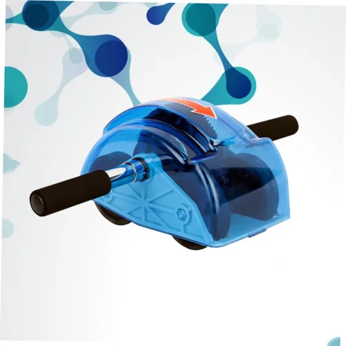 Vista 7 de Toyvian Ab Roller 4 rueda deportiva rueda para entrenamiento abdominal Fitness Equipo Roller