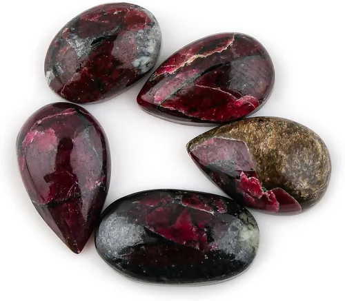 Vista 20 de 5pcs, Bulk Natural Gemstone Cabochon, Polished Flatback Stone, Wholesale Loose Cabs Supply, DIY Jewelry Making, Chakra Healing Crystal, Birthstone