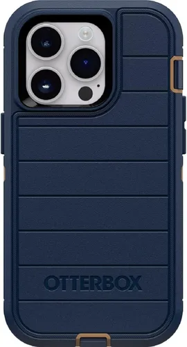 Vista 5 de OtterBox Defender Series - Funda de edición sin pantalla para iPhone 14 Pro (solo funda), protección de defensa microbiana, embalaje no minorista