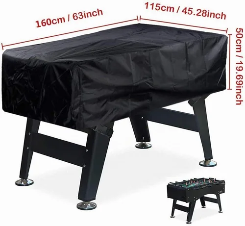 Vista 3 de Protector de mesa de futbolín, resistente al agua, para exteriores e interiores, resistente a los rayos UV