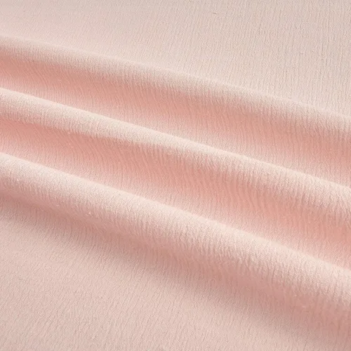 Vista 2 de Island Breeze Gasa Blush Pink, Tela por yarda