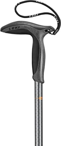 Vista 4 de LEKI Bastón de senderismo ligero ajustable de aluminio súper micro (individual) para senderismo y senderismo