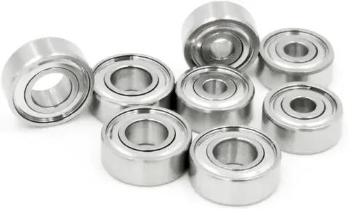 Vista 3 de SSIMOO 10 rodamientos de acero inoxidable S609 9 x 24 x 7, S608 8 x 22 x 7, S607 7 x 19 x 6, S606 6 x 17 x 6, S605 5 x 14 x 5, S604 4 x 12 x 4, S603