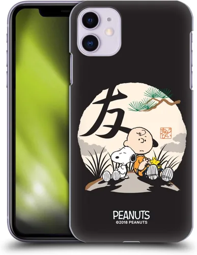 Vista 23 de Head Case Designs Funda rígida con licencia oficial de Peanuts Charlie Brown Oriental Snoopy compatible con Apple iPhone 7/8/SE 2020 y 2022