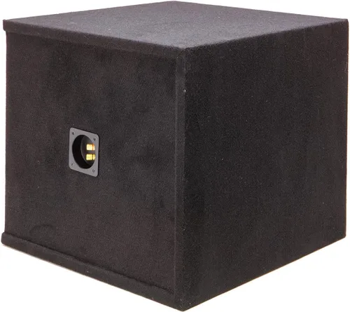 Vista 3 de American Sound Connection Car Audio Single 15" ranura ventilada pintable deflector estéreo subcaja recinto