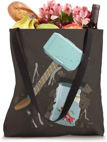 Vista 4 de Marvel Loki Frog of Thunder in a Jar con bolsa de mano Mjolnir Hammer