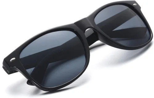 Vista 6 de JYZOBJHB Gafas de sol de fiesta de color neón al por mayor, 12 unidades, gafas de sol retro de los años 80 a granel para niños y adultos, 100%