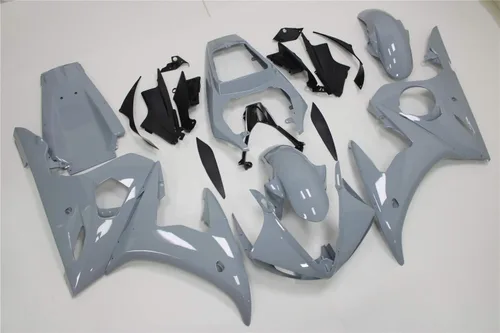 Vista 2 de Carenado para Yamaha YZF R6 2003-2005 y YZF R6S 2006-2009 (14 Nardo gris)