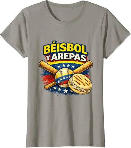 Vista 54 de Camiseta Beisbol y Arepas Venezuelas Baseball Pride Team 2026
