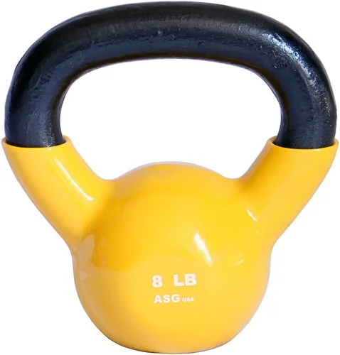 Vista 4 de Ader Vinyl Kettlebell Choice de 5,8,10,12,15,18,20,25-50 libras