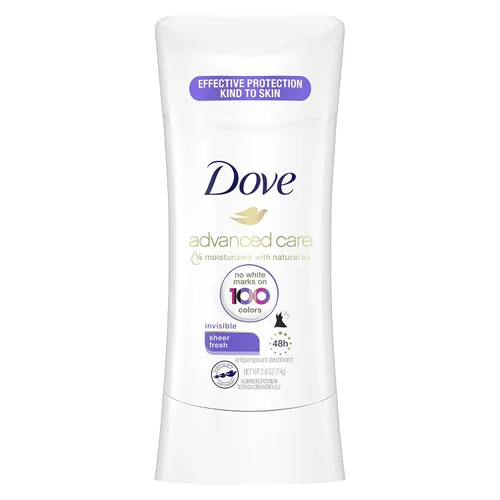 Vista 27 de Dove Advanced Care Anti Deo Stick Cool Essentials Pack de 12 para ayudar a la reparación de la barrera cutánea después del afeitado, control