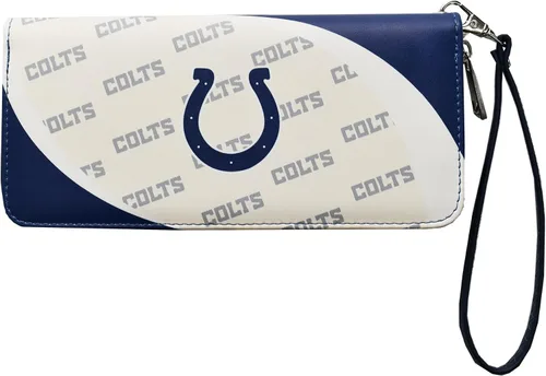 Vista 31 de Cartera organizadora NFL de cierre curvo, negro Pittsburgh Steelers