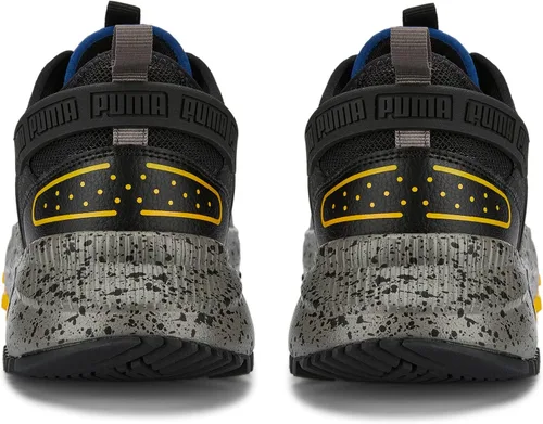 Vista 2 de Puma Tenis Pacer Future para hombre, Puma negro-rojo quemado