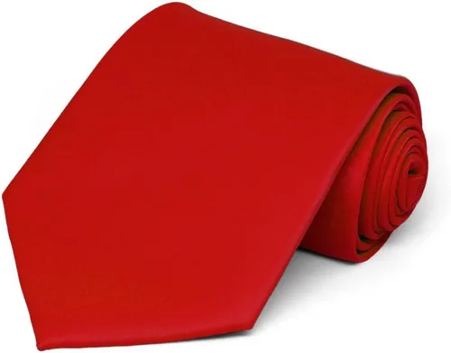 Vista 353 de tiemart Corbata de color sólido para hombre Longitud estándar