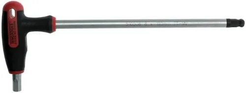 Vista 8 de Teng Tools Llave hexagonal métrica con mango en T de extremo de bola de 0.079 in - 510502, plata