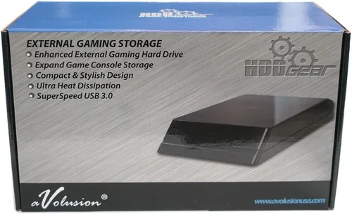 Vista 6 de Avolusion HDDGear - Disco duro externo USB 3.0 de 8 TB (para PS4 Pro y Slim, preformateado)