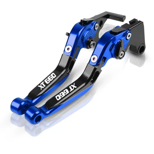Vista 7 de NIKKHO Palanca de embrague de freno para YA & MAHA XT660 XT660R XT660X Tenere XT 660 2004-2011 Palancas de embrague de freno manija de embrague