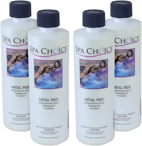 Vista 6 de SpaChoice 1-Pint Premium Libre de Metal, Metal Eliminado para Spa y Bañera de Hidromasaje, Fabricado en EE. UU