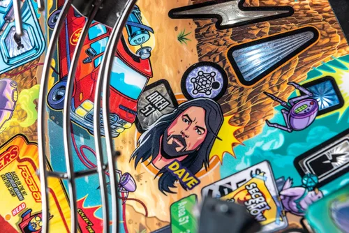 Vista 28 de Stern Pinball Foo Fighters con Insider Connected, Premium Edition Arcade Pinball Machine