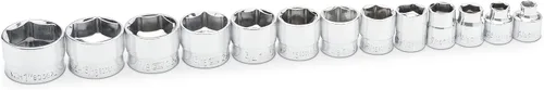 Vista 11 de GEARWRENCH 81395 Juego de 10 piezas de llaves de 1/4" de 6 puntas SAE con mango corto