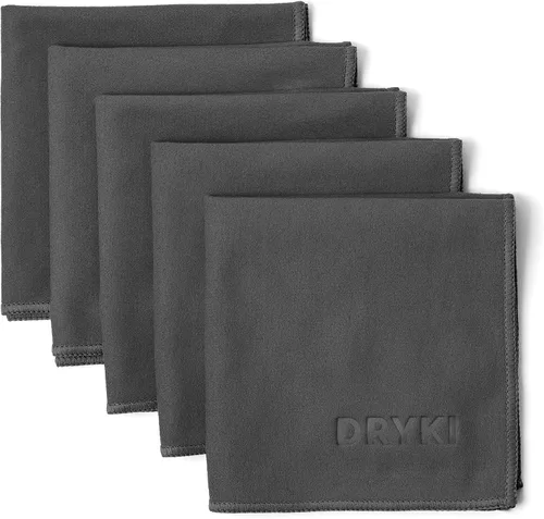 Vista 14 de DRYKI Pocket-Sized Sweat Towels - Original Sweat Absorbing Handkerchiefs Negro