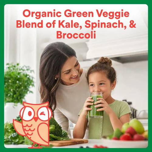 Vista 5 de SmartyPants Kids Fiber & Veggies: Gomitas de fibra prebiótica para niños, suplemento de fibra con inulina, mezcla orgánica de verduras verdes