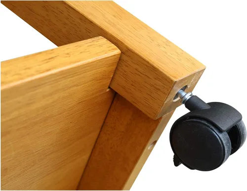 Vista 6 de International Concepts - Carrito mediano para microondas, color roble MEDIUM OAK