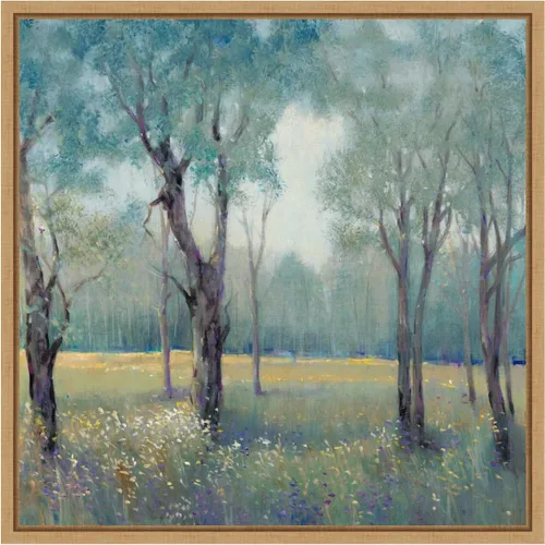 Vista 9 de Amanti Art Lienzo enmarcado para pared, 16 x 16 pulgadas, niebla matutina de Tim O'Toole, lienzo enmarcado para pared, obras de arte de paisajes