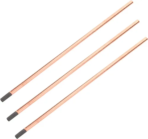 Vista 21 de Utoolmart Electrodos recubiertos de cobre de Copperclad de Roces de carbono de gubias del carbono 13.1x1,164.7 ft m de Gouging
