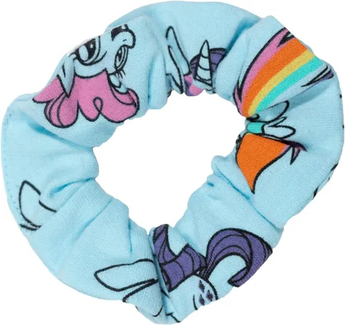 Vista 3 de My Little Pony Vestido de manga corta de rizo francés para niñas