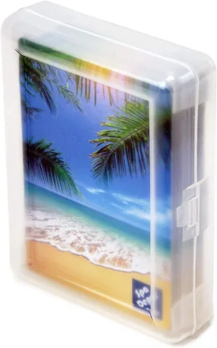 Vista 4 de Spa Depot Naipes impermeables - Paraíso tropical - Cubierta de póquer de plástico de vinilo flexible lavable