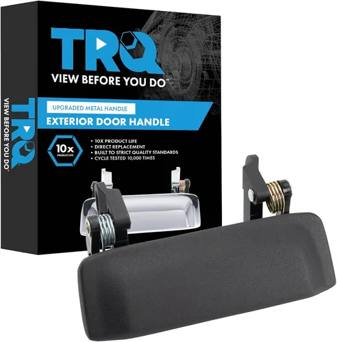 Vista 30 de TRQ Manija de puerta exterior delantera derecha cromada para el lado del pasajero compatible con Dodge Durango Jeep Grand Cherokee 2011-2021