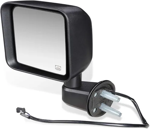Vista 14 de DNA Motoring OEM-MR-CH1320337 Espejo de ajuste accionado estilo fábrica con vidrio calentado lado izquierdo compatible con 10-16 Patriot