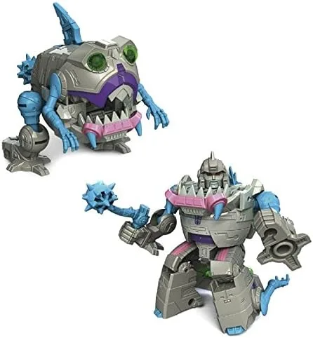 Vista 4 de Robot de Transformers Generations Titans Return Legends Class Gnaw