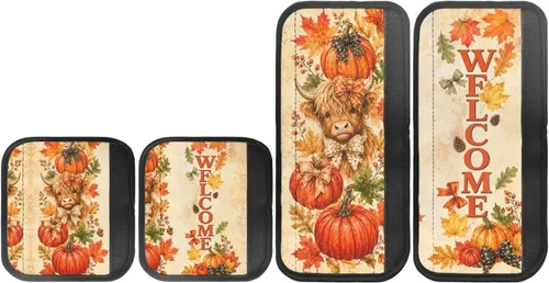 Vista 13 de Horeset Pumpkin Appliance Handle Protector Adds Elegance Universal Fit