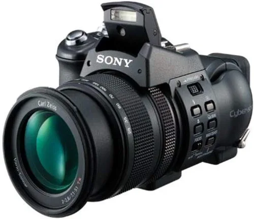 Vista 3 de Sony Cámara digital DSC-F828 de 8MP con zoom óptico 7x