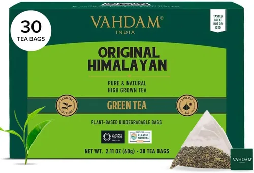Vista 13 de VAHDAM - Bolsas de té negro Assam (100 unidades) con alto contenido de cafeína, sin gluten, bolsas de té de hojas sueltas enteras Fuertes