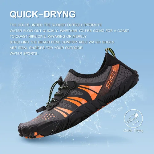 Vista 6 de Zapatos de agua para mujeres hombres zapatos de playa para mujeres zapatos de natación zapatos de piscina zapatos de río zapatos de secado rápido