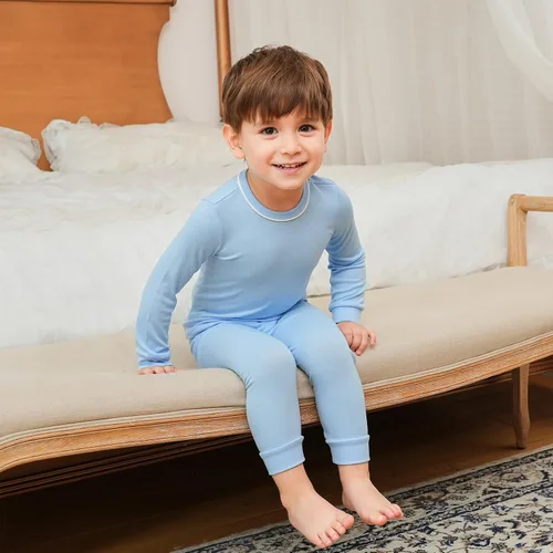 Vista 4 de pureborn Baby Pajamas Set Pjs - Kids Toddler Boy Girl Long Sleeve Snug Fit Cotton Sleepwear 2pcs 18M-7Y